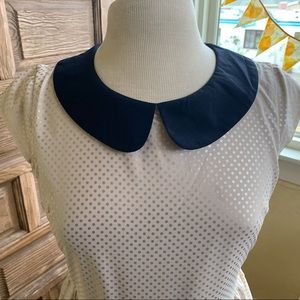 Anthropologie Comme Toi Polka Dot Dress M